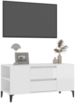 ΈΠΙΠΛΟ ΤΗΛΕΟΡΑΣΗΣ ΓΥΑΛ. ΛΕΥΚΟ 102X44,5X50 ΕΚ.ΕΠΕΞΕΡΓΑΣΜΕΝΟ ΞΥΛΟ 819606