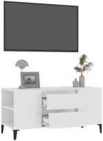 ΈΠΙΠΛΟ ΤΗΛΕΟΡΑΣΗΣ ΓΥΑΛ. ΛΕΥΚΟ 102X44,5X50 ΕΚ.ΕΠΕΞΕΡΓΑΣΜΕΝΟ ΞΥΛΟ 819606