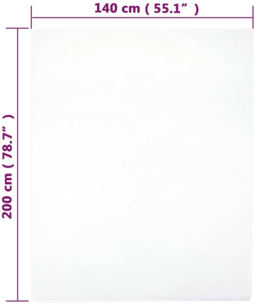 ΣΕΝΤΟΝΙ ΜΕ ΛΑΣΤΙΧΟ ΛΕΥΚΟ 140X200 ΕΚ. ΒΑΜΒΑΚΕΡΟ ΖΕΡΣΕΪ 136244