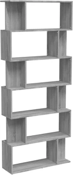 ΒΙΒΛΙΟΘΗΚΗ/ΔΙΑΧΩΡ. ΧΩΡΟΥ ΓΚΡΙ SONOMA 80X24X192 ΕΚ ΕΠΕΞΕΡΓ. ΞΥΛΟ 816060