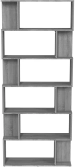 ΒΙΒΛΙΟΘΗΚΗ/ΔΙΑΧΩΡ. ΧΩΡΟΥ ΓΚΡΙ SONOMA 80X24X192 ΕΚ ΕΠΕΞΕΡΓ. ΞΥΛΟ 816060