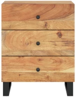 ΚΟΜΟΔΙΝΟ 50 X 33 X 62 ΕΚ. ΜΑΣΙΦ ΞΥΛΟ ΑΚΑΚΙΑΣ & ΕΠΕΞ. ΞΥΛΟ 350661