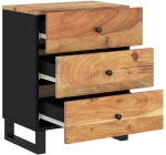 ΚΟΜΟΔΙΝΟ 50 X 33 X 62 ΕΚ. ΜΑΣΙΦ ΞΥΛΟ ΑΚΑΚΙΑΣ & ΕΠΕΞ. ΞΥΛΟ 350661