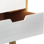 ΝΤΟΥΛΑΠΙ 85 X 40 X 71 ΕΚ. ΑΠΟ ΜΑΣΙΦ ΞΥΛΟ ΜΑΝΓΚΟ 286241