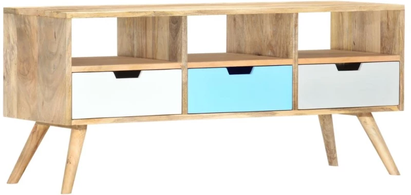 ΈΠΙΠΛΟ ΤΗΛΕΟΡΑΣΗΣ 110 X 35 X 48 ΕΚ. ΑΠΟ ΜΑΣΙΦ ΞΥΛΟ ΜΑΝΓΚΟ 286484