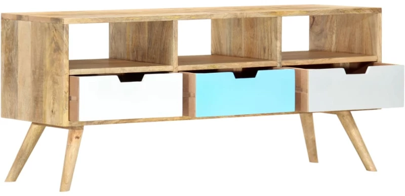ΈΠΙΠΛΟ ΤΗΛΕΟΡΑΣΗΣ 110 X 35 X 48 ΕΚ. ΑΠΟ ΜΑΣΙΦ ΞΥΛΟ ΜΑΝΓΚΟ 286484