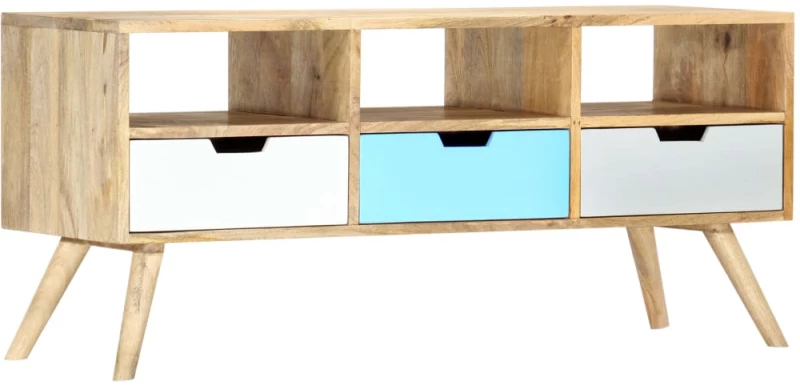 ΈΠΙΠΛΟ ΤΗΛΕΟΡΑΣΗΣ 110 X 35 X 48 ΕΚ. ΑΠΟ ΜΑΣΙΦ ΞΥΛΟ ΜΑΝΓΚΟ 286484