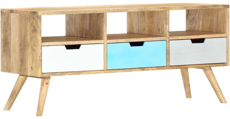ΈΠΙΠΛΟ ΤΗΛΕΟΡΑΣΗΣ 110 X 35 X 48 ΕΚ. ΑΠΟ ΜΑΣΙΦ ΞΥΛΟ ΜΑΝΓΚΟ 286484