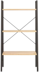 ΡΑΦΙΕΡΑ 3 ΕΠΙΠΕΔΩΝ ΑΝΟΙΧΤΟ ΚΑΦΕ & ΜΑΥΡΟ 56 X 35 X 108 ΕΚ. 336361