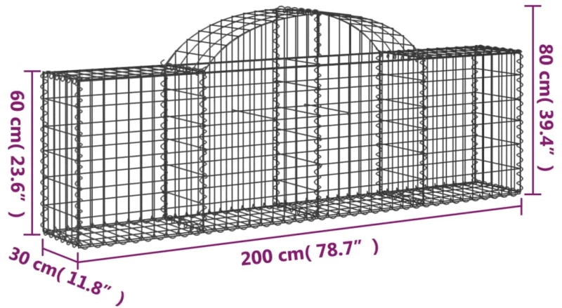 ΣΥΡΜΑΤΟΚΙΒΩΤΙΑ ΤΟΞΩΤΑ 7 ΤΕΜ. 200X30X60/80 ΕΚ. ΓΑΛΒΑΝ. ΑΤΣΑΛΙ 3146073
