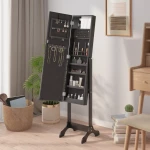 ΚΑΘΡΕΦΤΗΣ ΕΠΙΔΑΠΕΔΙΟΣ ΜΕ LED ΜΑΥΡΟΣ 34 X 37 X 146 ΕΚ. 351767