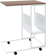 ΒΟΗΘΗΤΙΚΟ ΤΡΑΠΕΖΙ ΜΕ ΡΟΔΕΣ ΛΕΥΚΟ 55 X 36 X 63,5 ΕΚ. ΕΠΕΞ. ΞΥΛΟ 343110