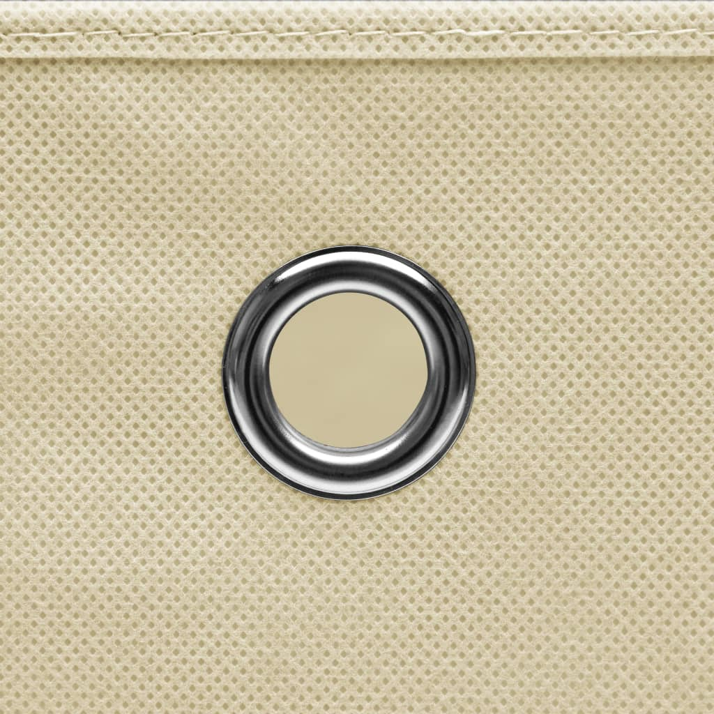 ΚΟΥΤΙΑ ΑΠΟΘΗΚΕΥΣΗΣ ΜΕ ΚΑΠΑΚΙΑ 10 ΤΕΜ. ΚΡΕΜ 28 X 28 X 28 ΕΚ. 325218