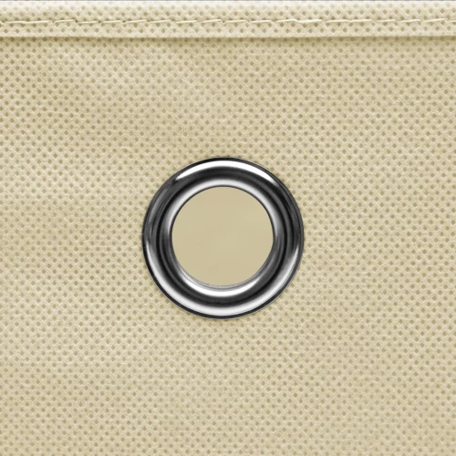 ΚΟΥΤΙΑ ΑΠΟΘΗΚΕΥΣΗΣ ΜΕ ΚΑΠΑΚΙΑ 10 ΤΕΜ. ΚΡΕΜ 28 X 28 X 28 ΕΚ. 325218