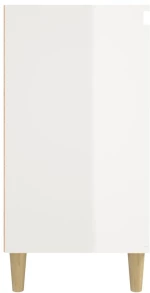 ΚΟΜΟΔΙΝΑ 2 ΤΕΜ. ΓΥΑΛ. ΛΕΥΚΟ 40X35X70 ΕΚ. ΑΠΟ ΕΠΕΞΕΡΓΑΣΜΕΝΟ ΞΥΛΟ 819633