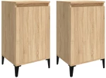 ΚΟΜΟΔΙΝΑ 2 ΤΕΜ. SONOMA ΔΡΥΣ 40X35X70 ΕΚ. ΑΠΟ ΕΠΕΞΕΡΓΑΣΜΕΝΟ ΞΥΛΟ 819651