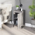 ΚΟΜΟΔΙΝΟ ΓΚΡΙ SONOMA 40X35X70 ΕΚ. ΑΠΟ ΕΠΕΞΕΡΓΑΣΜΕΝΟ ΞΥΛΟ 819656