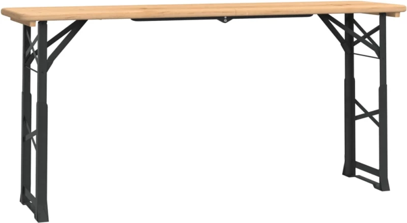 ΤΡΑΠΕΖΙ ΜΠΥΡΑΣ ΠΤΥΣΣΟΜΕΝΟ 170X50X75/105 ΕΚ. ΜΑΣΙΦ ΞΥΛΟ ΕΛΑΤΗΣ 363114