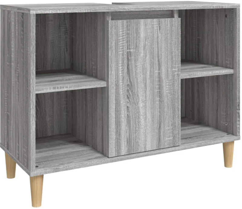 ΝΤΟΥΛΑΠΙ ΝΙΠΤΗΡΑ ΓΚΡΙ SONOMA 80 X 33 X 60ΕΚ. ΕΠΕΞΕΡΓΑΣΜΕΝΟ ΞΥΛΟ 821290