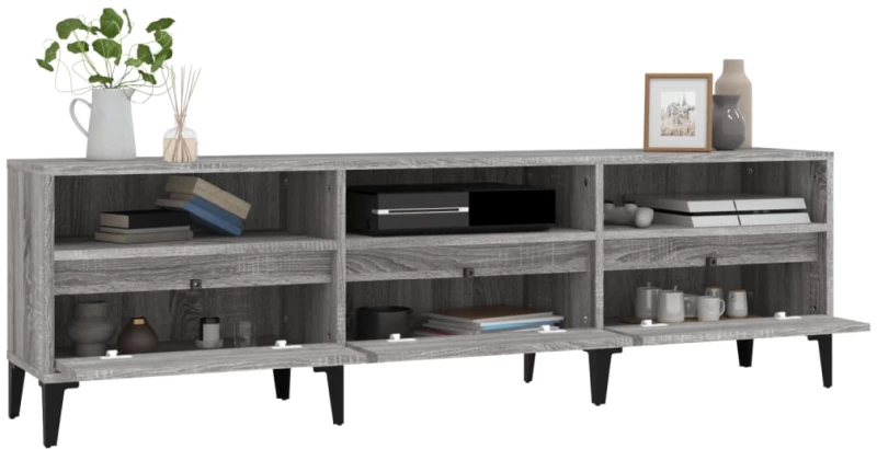 ΈΠΙΠΛΟ ΤΗΛΕΟΡΑΣΗΣ ΓΚΡΙ SONOMA 150X30X44,5 ΕΚ. ΑΠΟ ΕΠΕΞΕΡΓ. ΞΥΛΟ 831923