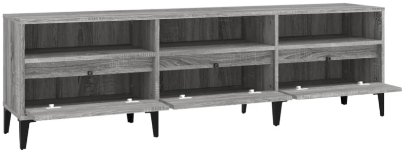 ΈΠΙΠΛΟ ΤΗΛΕΟΡΑΣΗΣ ΓΚΡΙ SONOMA 150X30X44,5 ΕΚ. ΑΠΟ ΕΠΕΞΕΡΓ. ΞΥΛΟ 831923