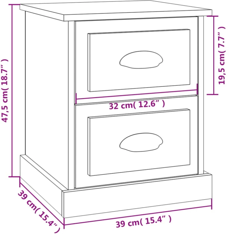 ΚΟΜΟΔΙΝΟ ΚΑΠΝΙΣΤΗ ΔΡΥΣ 39X39X47,5 ΕΚ. ΑΠΟ ΕΠΕΞΕΡΓΑΣΜΕΝΟ ΞΥΛΟ 816154