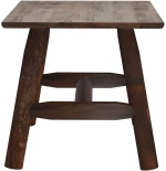 ΤΡΑΠΕΖΑΚΙ ΒΟΗΘΗΤΙΚΟ 49 X 49 X 50 ΕΚ. ΑΠΟ ΜΑΣΙΦ ΞΥΛΟ ΕΡΥΘΡΕΛΑΤΗΣ 363352