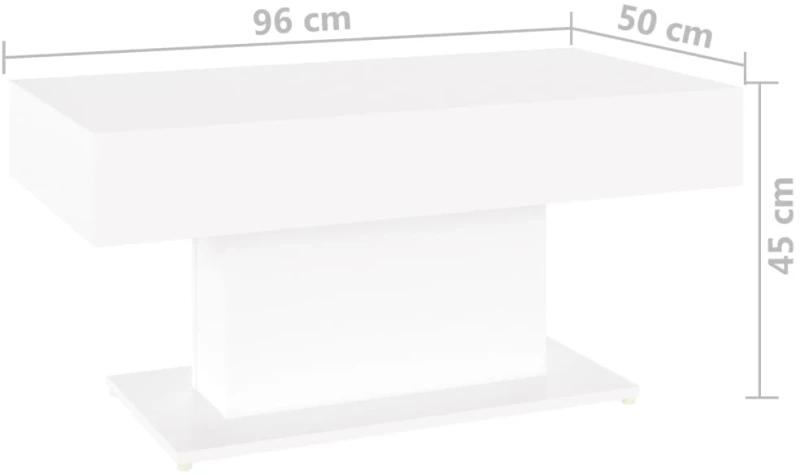 ΤΡΑΠΕΖΑΚΙ ΣΑΛΟΝΙΟΥ ΛΕΥΚΟ 96 X 50 X 45 ΕΚ. ΑΠΟ ΜΟΡΙΟΣΑΝΙΔΑ 806831