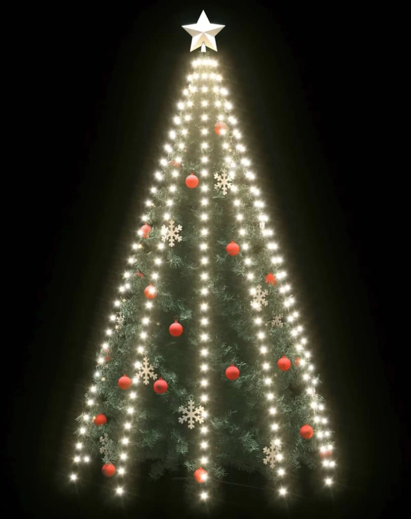 ΧΡΙΣΤΟΥΓΕΝΝΙΑΤΙΚΑ ΛΑΜΠΑΚΙΑ ΧΤΑΠΟΔΙ ΜΕ 250 LED ΨΥΧΡΟ ΛΕΥΚΟ 250ΕΚ 328885