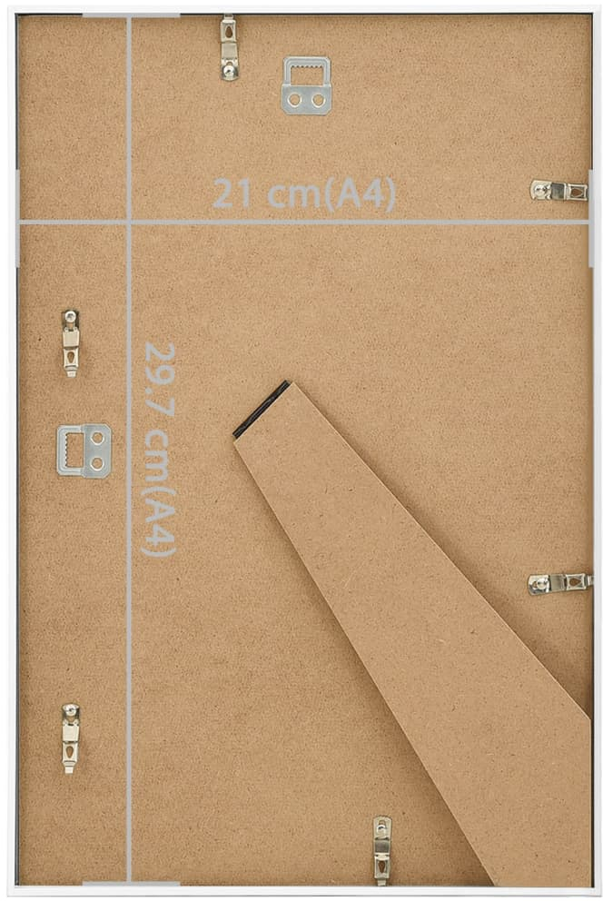 ΚΟΡΝΙΖΕΣ ΚΟΛΑΖ 3 ΤΕΜ. ΛΕΥΚΕΣ ΓΙΑ ΤΟΙΧΟ/ΤΡΑΠΕΖΙ 21 X 29,7 ΕΚ MDF 332340