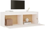 ΝΤΟΥΛΑΠΙ ΤΟΙΧΟΥ ΛΕΥΚΟ 100 X 30 X 35 ΕΚ. ΑΠΟ ΜΑΣΙΦ ΞΥΛΟ ΠΕΥΚΟΥ 813467