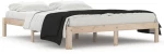 ΠΛΑΙΣΙΟ ΚΡΕΒΑΤΙΟΥ 150 X 200 ΕΚ. ΑΠΟ ΜΑΣΙΦ ΞΥΛΟ 5FT KING SIZE 810370