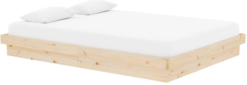 ΠΛΑΙΣΙΟ ΚΡΕΒΑΤΙΟΥ 135 X 190 ΕΚ. ΑΠΟ ΜΑΣΙΦ ΞΥΛΟ 4FT6 DOUBLE 819947