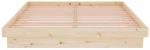ΠΛΑΙΣΙΟ ΚΡΕΒΑΤΙΟΥ 135 X 190 ΕΚ. ΑΠΟ ΜΑΣΙΦ ΞΥΛΟ 4FT6 DOUBLE 819947