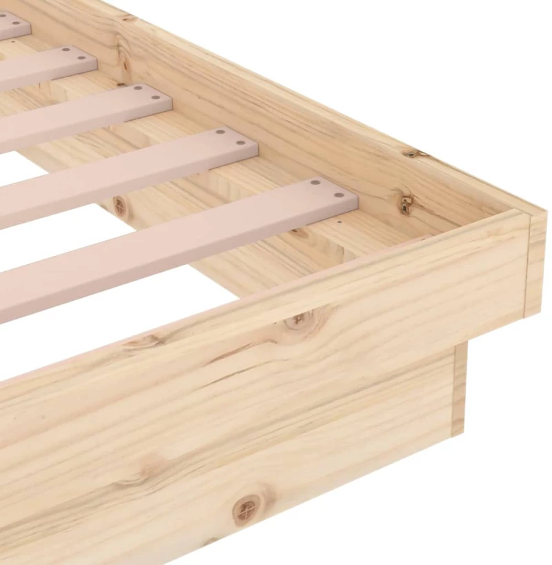 ΠΛΑΙΣΙΟ ΚΡΕΒΑΤΙΟΥ 135 X 190 ΕΚ. ΑΠΟ ΜΑΣΙΦ ΞΥΛΟ 4FT6 DOUBLE 819947