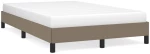 ΠΛΑΙΣΙΟ ΚΡΕΒΑΤΙΟΥ TAUPE 120X200 ΕΚ. ΥΦΑΣΜΑΤΙΝΟ 346708