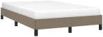 ΠΛΑΙΣΙΟ ΚΡΕΒΑΤΙΟΥ TAUPE 120X200 ΕΚ. ΥΦΑΣΜΑΤΙΝΟ 346708
