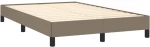 ΠΛΑΙΣΙΟ ΚΡΕΒΑΤΙΟΥ TAUPE 120X200 ΕΚ. ΥΦΑΣΜΑΤΙΝΟ 346708