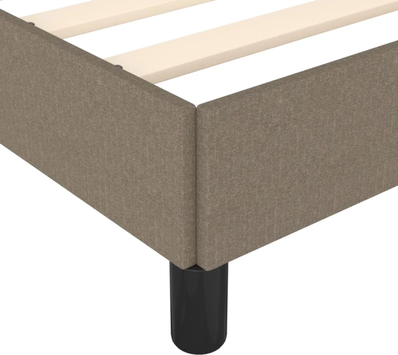 ΠΛΑΙΣΙΟ ΚΡΕΒΑΤΙΟΥ TAUPE 120X200 ΕΚ. ΥΦΑΣΜΑΤΙΝΟ 346708