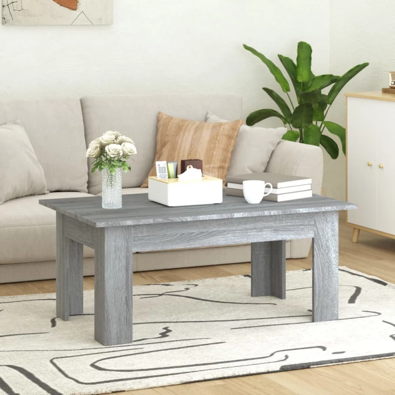 ΤΡΑΠΕΖΑΚΙ ΣΑΛΟΝΙΟΥ ΓΚΡΙ SONOMA 100X60X42 ΕΚ. ΕΠΕΞΕΡΓΑΣΜΕΝΟ ΞΥΛΟ 815427