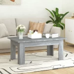 ΤΡΑΠΕΖΑΚΙ ΣΑΛΟΝΙΟΥ ΓΚΡΙ SONOMA 100X60X42 ΕΚ. ΕΠΕΞΕΡΓΑΣΜΕΝΟ ΞΥΛΟ 815427
