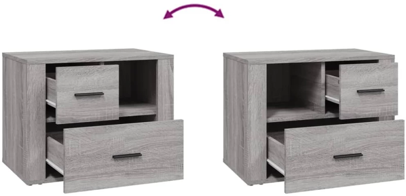 ΚΟΜΟΔΙΝΟ ΓΚΡΙ SONOMA 60X36X45 ΕΚ. ΑΠΟ ΕΠΕΞΕΡΓΑΣΜΕΝΟ ΞΥΛΟ 816742