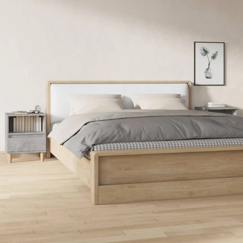 ΚΟΜΟΔΙΝΑ 2 ΤΕΜ. ΓΚΡΙ ΣΚΥΡΟΔΕΜΑΤΟΣ 40 X 35 X 50ΕΚ. 821803