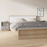 ΚΟΜΟΔΙΝΑ 2 ΤΕΜ. ΓΚΡΙ ΣΚΥΡΟΔΕΜΑΤΟΣ 40 X 35 X 50ΕΚ. 821803