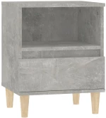 ΚΟΜΟΔΙΝΑ 2 ΤΕΜ. ΓΚΡΙ ΣΚΥΡΟΔΕΜΑΤΟΣ 40 X 35 X 50ΕΚ. 821803
