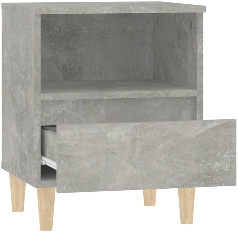 ΚΟΜΟΔΙΝΑ 2 ΤΕΜ. ΓΚΡΙ ΣΚΥΡΟΔΕΜΑΤΟΣ 40 X 35 X 50ΕΚ. 821803