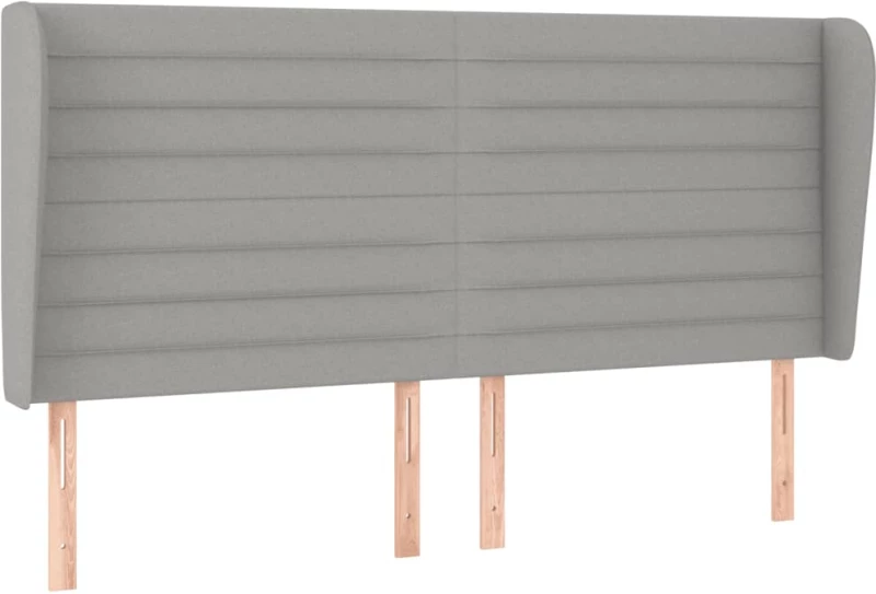 ΚΡΕΒΑΤΙ BOXSPRING ΜΕ ΣΤΡΩΜΑ ΑΝΟΙΧΤΟ ΓΚΡΙ 200X200 ΕΚ. ΥΦΑΣΜΑΤΙΝΟ 3128069