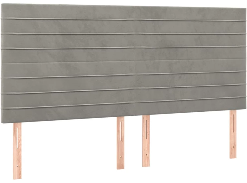 ΚΡΕΒΑΤΙ BOXSPRING ΜΕ ΣΤΡΩΜΑ & LED ΑΝ.ΓΚΡΙ 200X200 ΕΚ. ΒΕΛΟΥΔΙΝΟ 3136203
