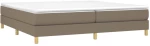 ΚΡΕΒΑΤΙ BOXSPRING ΜΕ ΣΤΡΩΜΑ TAUPE 200X200 ΕΚ. ΥΦΑΣΜΑΤΙΝΟ 3144203