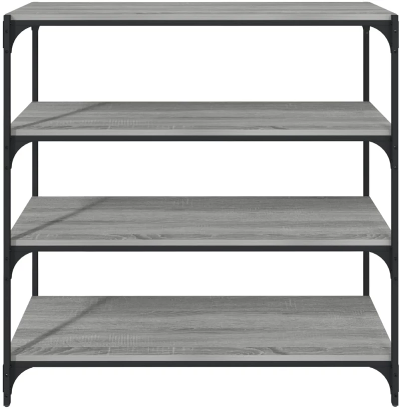 ΒΙΒΛΙΟΘΗΚΗ ΓΚΡΙ SONOMA 100 X 33 X 100 ΕΚ. ΕΠΕΞ. ΞΥΛΟ & ΑΤΣΑΛΙ 819360